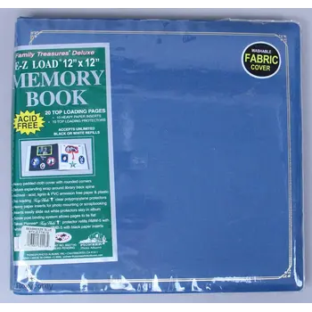 PIONEER PIONEER FAMILY TREASURES MEMORY BOOK SEA BREEZE BLUE 12x12 ALBUM