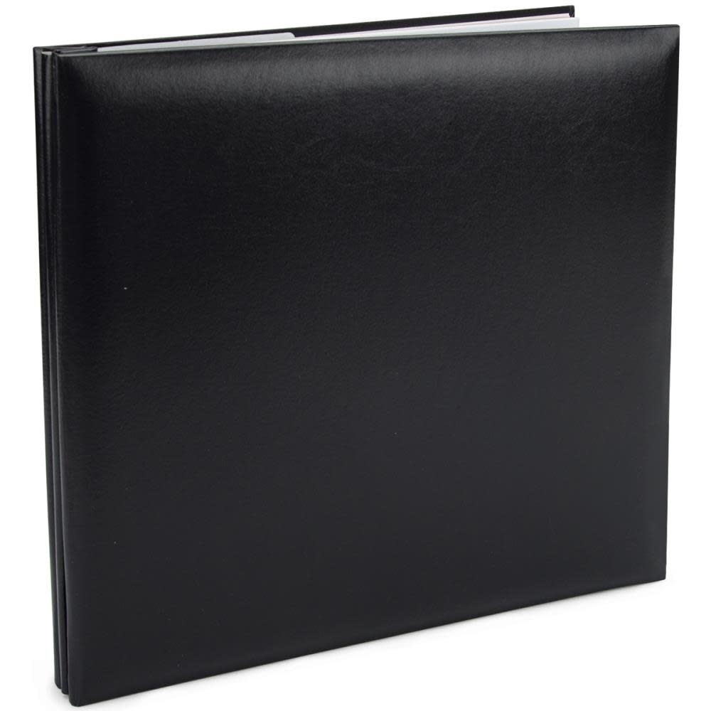 PIONEER PIONEER LEATHERETTE MEMORY BOOK BLACK 12x12 ALBUM