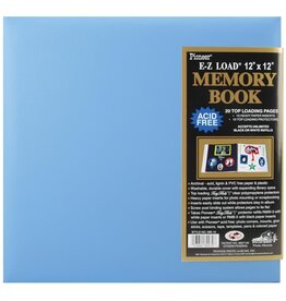 PIONEER PIONEER LEATHERETTE MEMORY BOOK PASTEL BABY BLUE 12x12