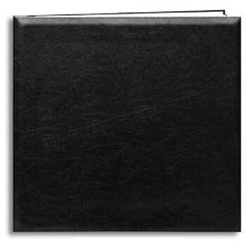 PIONEER PIONEER LEATHERETTE MEMORY BOOK BLACK 8x8 ALBUM