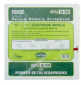PIONEER PIONEER 12x12 RECHARGE DE PAGES