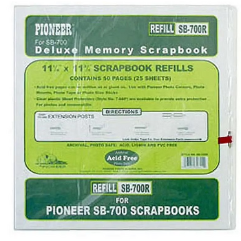 PIONEER PIONEER 12x12 RECHARGE DE PAGES