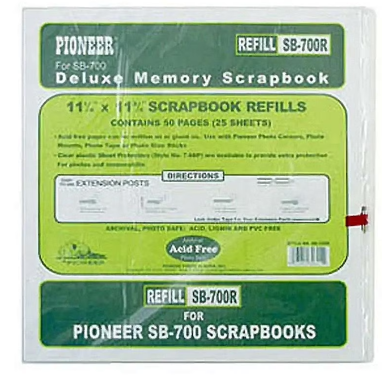 PIONEER PIONEER 12x12 PAGE REFILLS