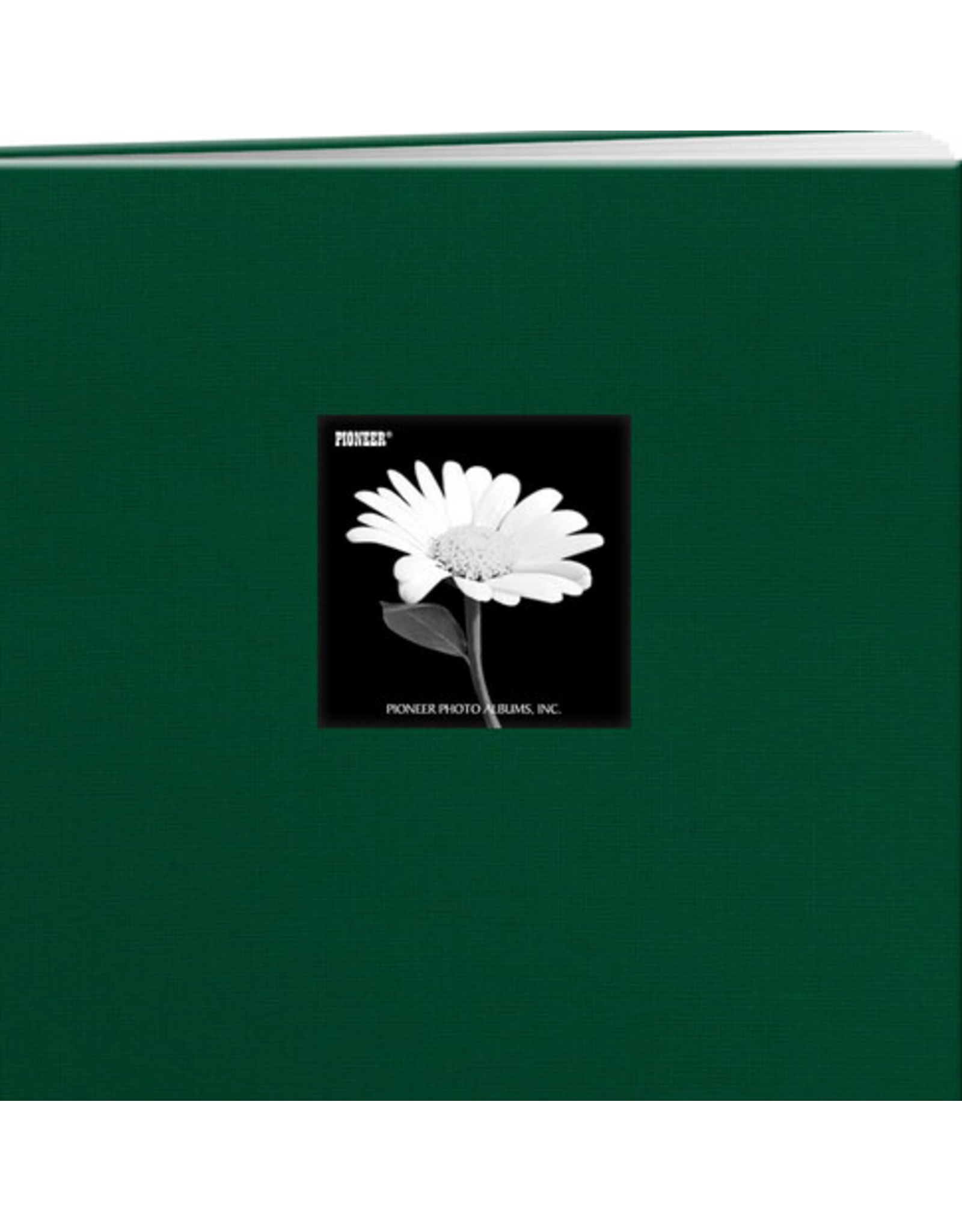 PIONEER PIONEER COUVERTURE EN TISSU VERT ÉMERAUDE 12x12 ALBUM RELIURE À VIS AVEC FENÊTRE