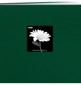 PIONEER PIONEER COUVERTURE EN TISSU VERT ÉMERAUDE 12x12 ALBUM RELIURE À VIS AVEC FENÊTRE