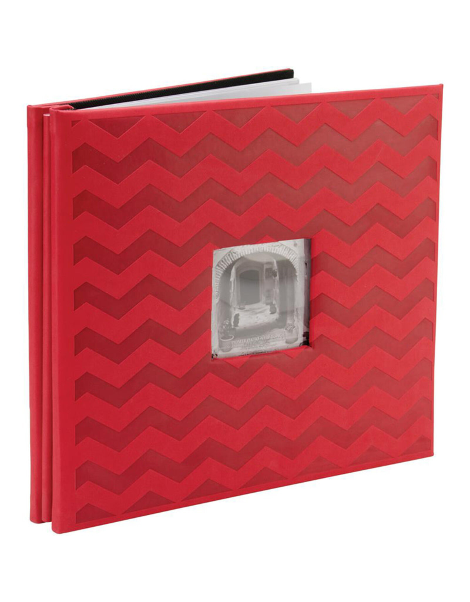 PIONEER PIONEER ROUGE CHEVRON GAUFRÉ 12x12 ALBUM
