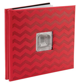 PIONEER PIONEER ROUGE CHEVRON GAUFRÉ 12x12 ALBUM