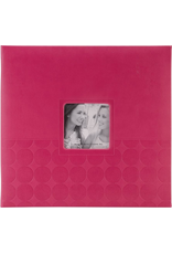 PIONEER PIONEER ROSE POINT GAUFRÉ RELIURE À VIS 12x12 ALBUM AVEC FENÊTRE