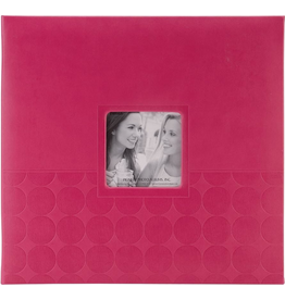 PIONEER PIONEER ROSE POINT GAUFRÉ RELIURE À VIS 12x12 ALBUM AVEC FENÊTRE