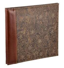 PIONEER PIONEER BRUN ROULEAU GAUFRÉ LEATHERETTE 12x12 ALBUM