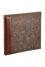 PIONEER PIONEER BRUN ROULEAU GAUFRÉ LEATHERETTE 12x12 ALBUM