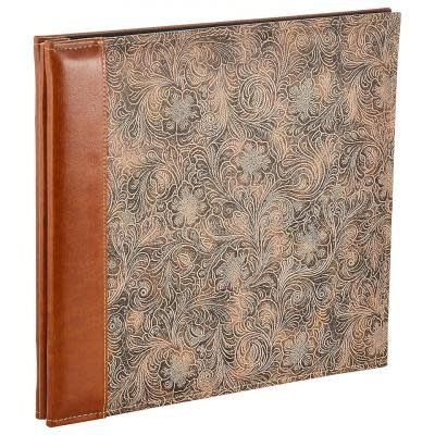 PIONEER PIONEER TAN SCROLL EMBOSSED LEATHERETTE 12x12 ALBUM