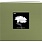 PIONEER PIONEER BOOK CLOTH COVER SAGE GREEN 8x8 POST BOUND ALBUM WITH WINDOW