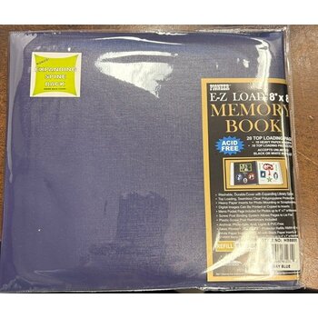 PIONEER PIONEER LEATHERETTE MEMORY BOOK BAY BLUE 8x8 ALBUM