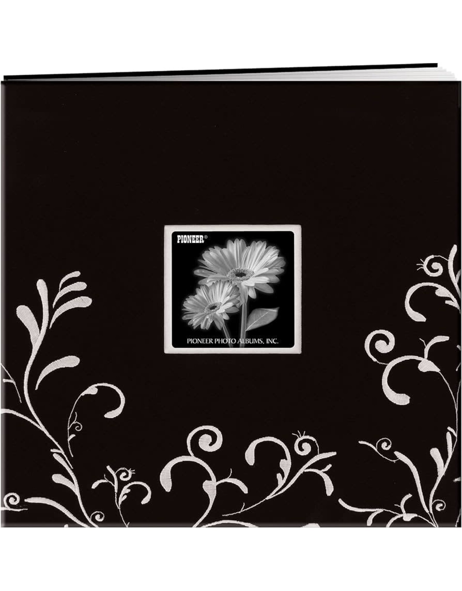 PIONEER PIONEER NOIR ROULEAU BRODERIE TISSU RELIURE À VIS 12x12 ALBUM
