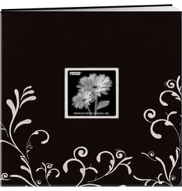 PIONEER PIONEER NOIR ROULEAU BRODERIE TISSU RELIURE À VIS 12x12 ALBUM