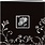 PIONEER PIONEER BLACK SCROLL EMBROIDERY FABRIC POST BOUND 12x12 ALBUM