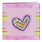 PIONEER PIONEER 3D APPLIQUE HEART WHITE STRIPED POST BOUND 12x12 ALBUM