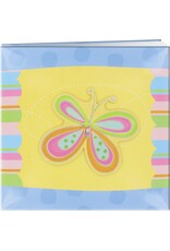 PIONEER PIONEER 3D APPLIQUE PAPILLON RAYÉ POST BOUND 12x12 ALBUM