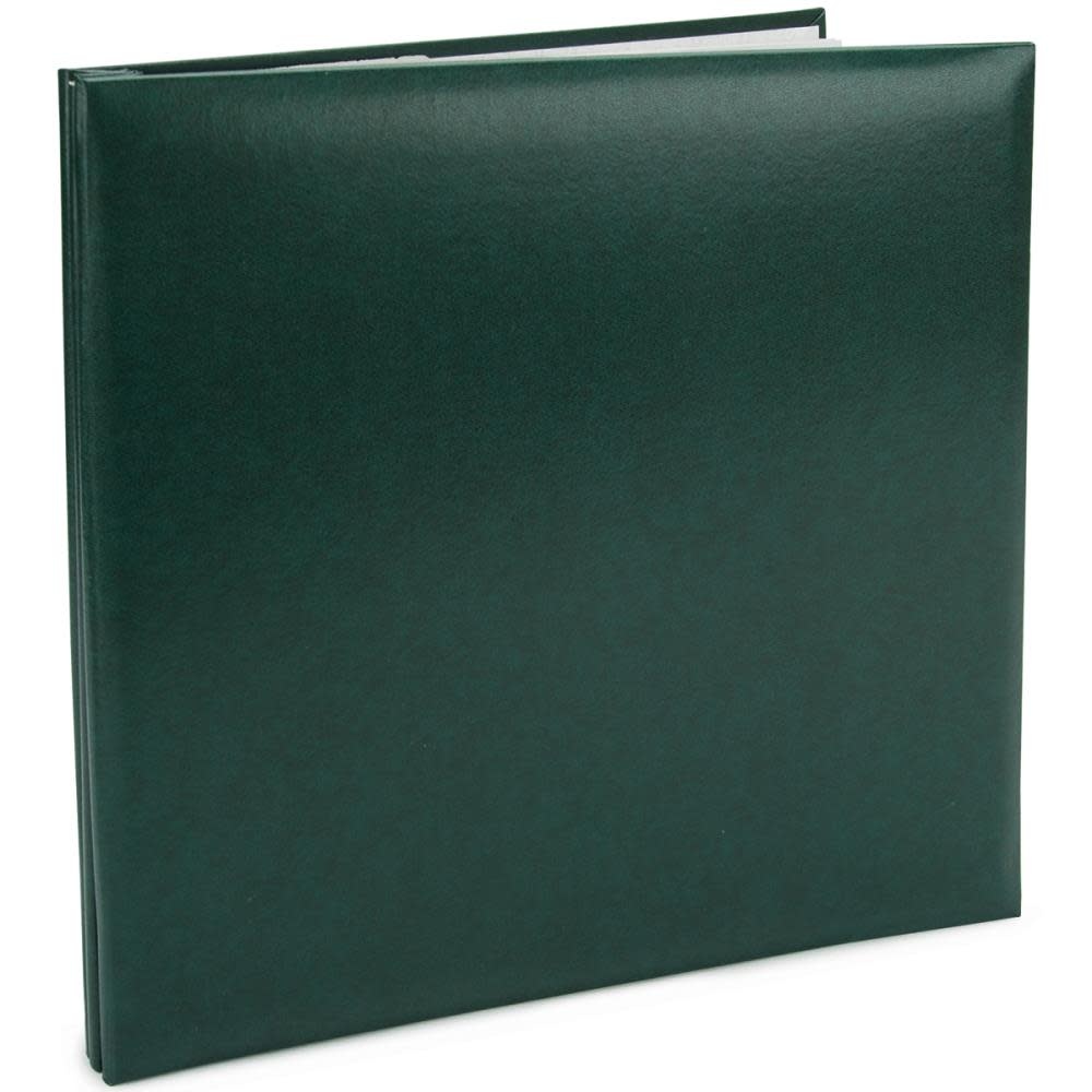 PIONEER PIONEER LEATHERETTE MEMORY BOOK HUNTER GREEN 12x12 ALBUM