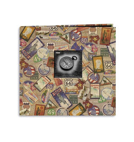 PIONEER PIONEER AUTOCOLLANTS DE VOYAGE RELIURE À VIS 12x12 ALBUM AVEC FENÊTRE