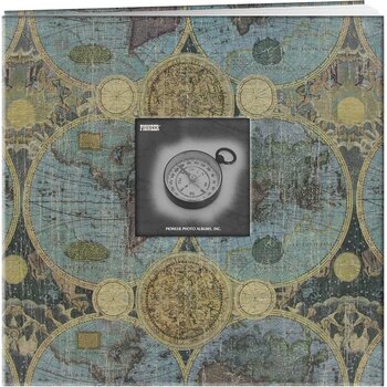 PIONEER PIONEER GLOBES POST BOUND 12x12 ALBUM WITH WINDOW