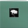 PIONEER PIONEER FABRIC MEMORY BOOK TRANQUIL AQUA POST-BOUND 12x12 ALBUM WITH WINDOW