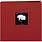 PIONEER PIONEER FABRIC MEMORY BOOK CHAMPION BURGUNDY POST-BOUND 12x12 ALBUM WITH WINDOW