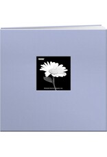 PIONEER PIONEER BOOK CLOTH COVER HEAVENLY BLUE 12x12 POST BOUND ALBUM WITH WINDOW