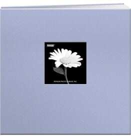 PIONEER PIONEER BOOK CLOTH COVER HEAVENLY BLUE 12x12 POST BOUND ALBUM WITH WINDOW