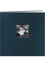PIONEER PIONEER SILK FABRIC FRAME LAGOON POST-BOUND 12x12 ALBUM WITH WINDOW