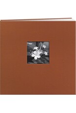 PIONEER PIONEER SILK FABRIC FRAME COPPER POST-BOUND 12x12 ALBUM WITH WINDOW