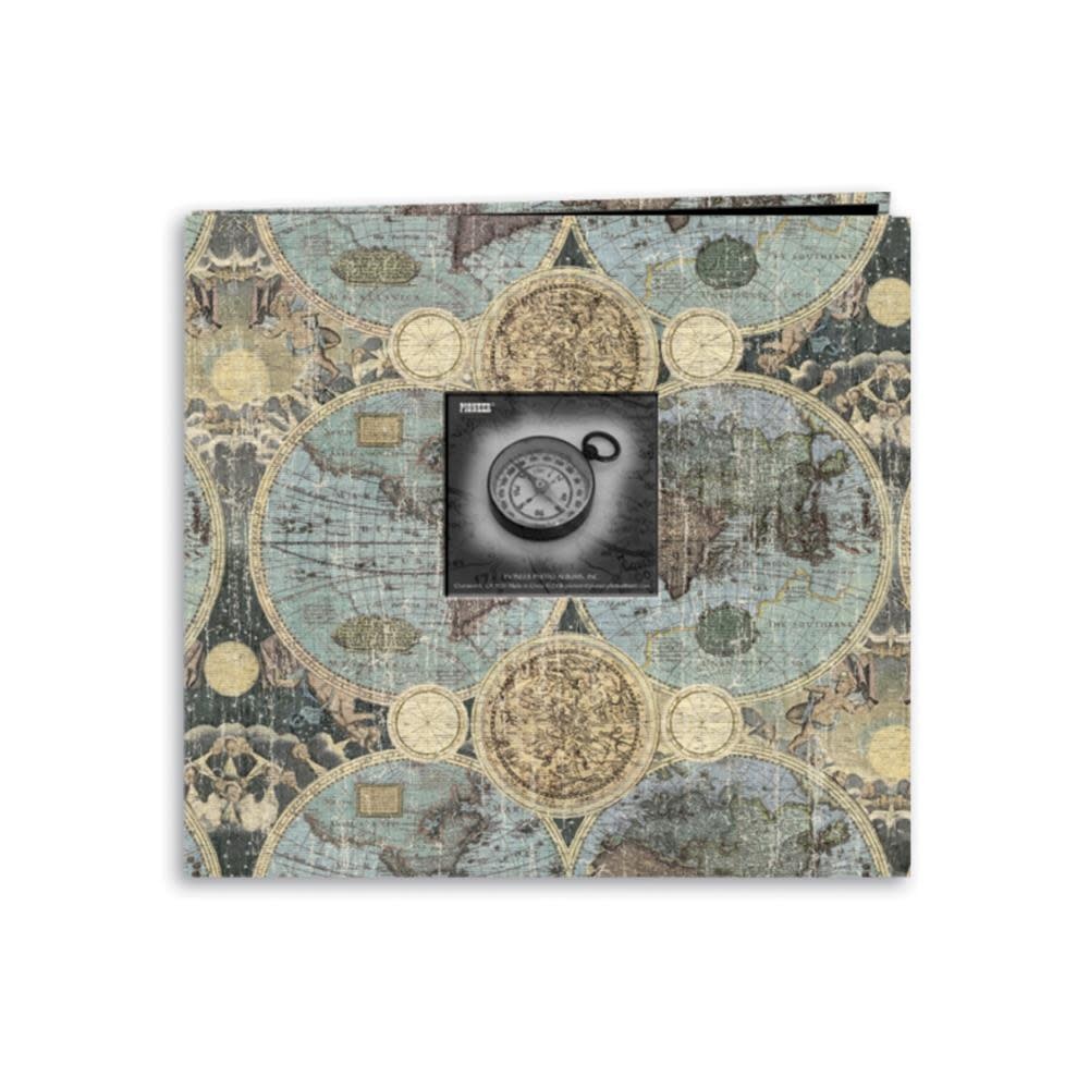 PIONEER PIONEER GLOBES POST BOUND 12x12 ALBUM WITH WINDOW