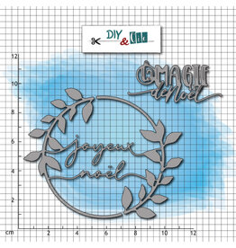 DIY & CIE DIY & CIE JOYEUX NOËL V4 DIE SET