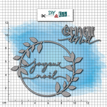 DIY & CIE DIY & CIE JOYEUX NOËL V4 DIE SET