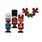 SIZZIX SIZZIX TIM HOLTZ THINLITS VAULT YULETIDE HARVEY DIE SET