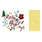 SIZZIX SIZZIX TIM HOLTZ SIDEKICK SIDE-ORDER THINLITS/ TEXTURE FADES MERRY + BRIGHT EMBOSSING FOLDER & DIE SET