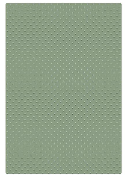SIZZIX SIZZIX TIM HOLTZ 2D TEXTURE FADES VAULT DOTS LARGE A5 EMBOSSING FOLDER