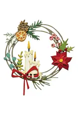 SIZZIX SIZZIX TIM HOLTZ THINLITS "VAULT" COURONNE FESTIVE ENSEMBLE DE MATRICES DE DÉCOUPE