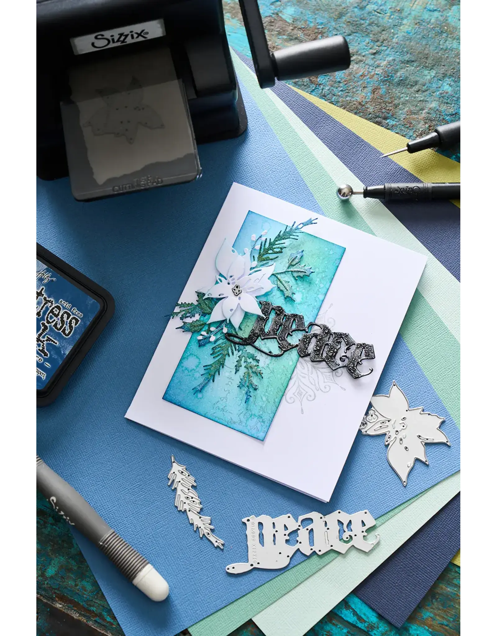 SIZZIX SIZZIX TIM HOLTZ THINLITS "VAULT" CLASSIQUE DES FÊTES ENSEMBLE DE MATRICES DE DÉCOUPE