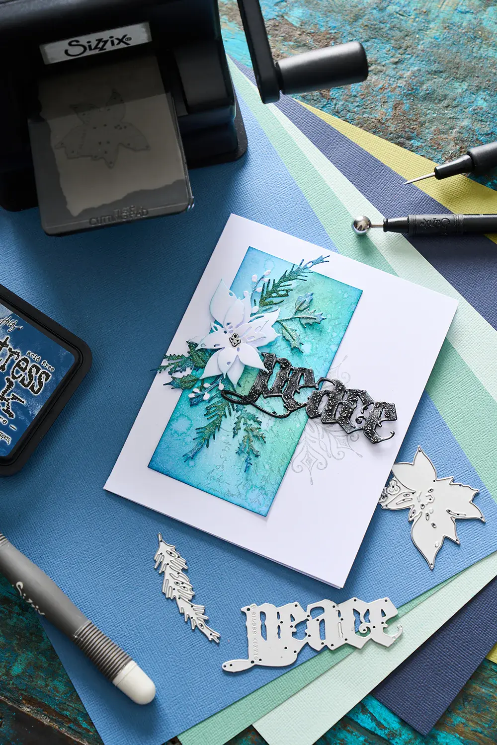 SIZZIX SIZZIX TIM HOLTZ THINLITS VAULT HOLIDAY CLASSIC DIE SET