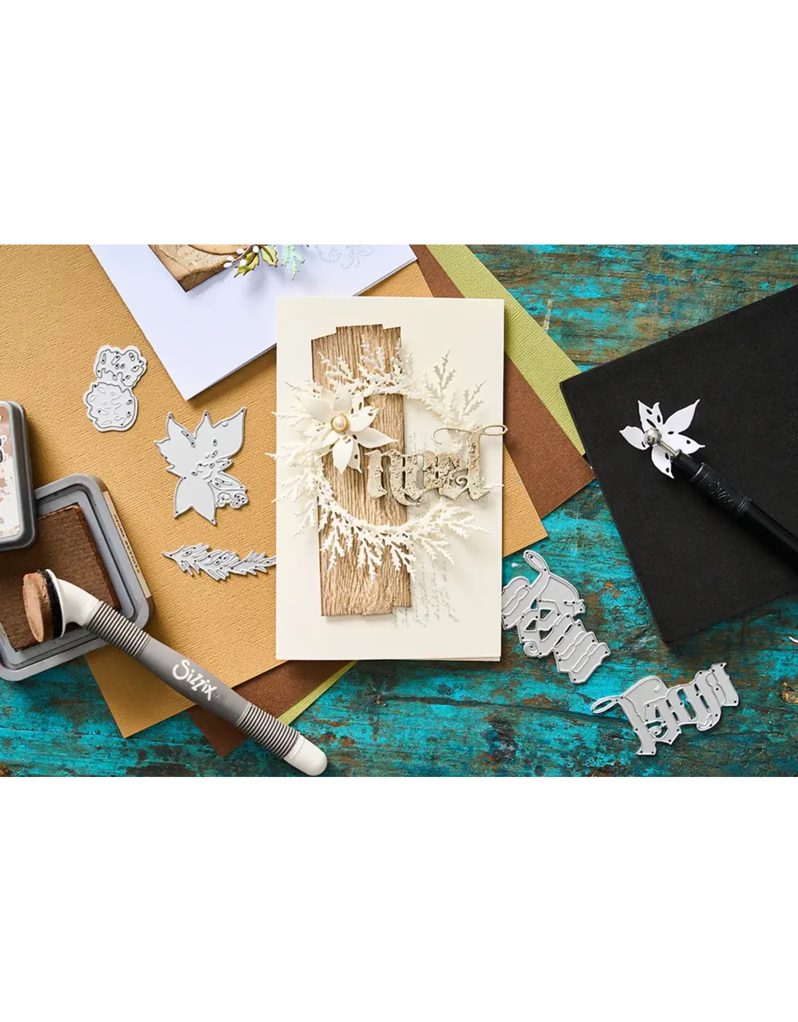 SIZZIX SIZZIX TIM HOLTZ THINLITS "VAULT" CLASSIQUE DES FÊTES ENSEMBLE DE MATRICES DE DÉCOUPE