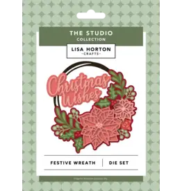LISA HORTON CRAFTS LISA HORTON CRAFTS FESTIVE WREATH DIE SET
