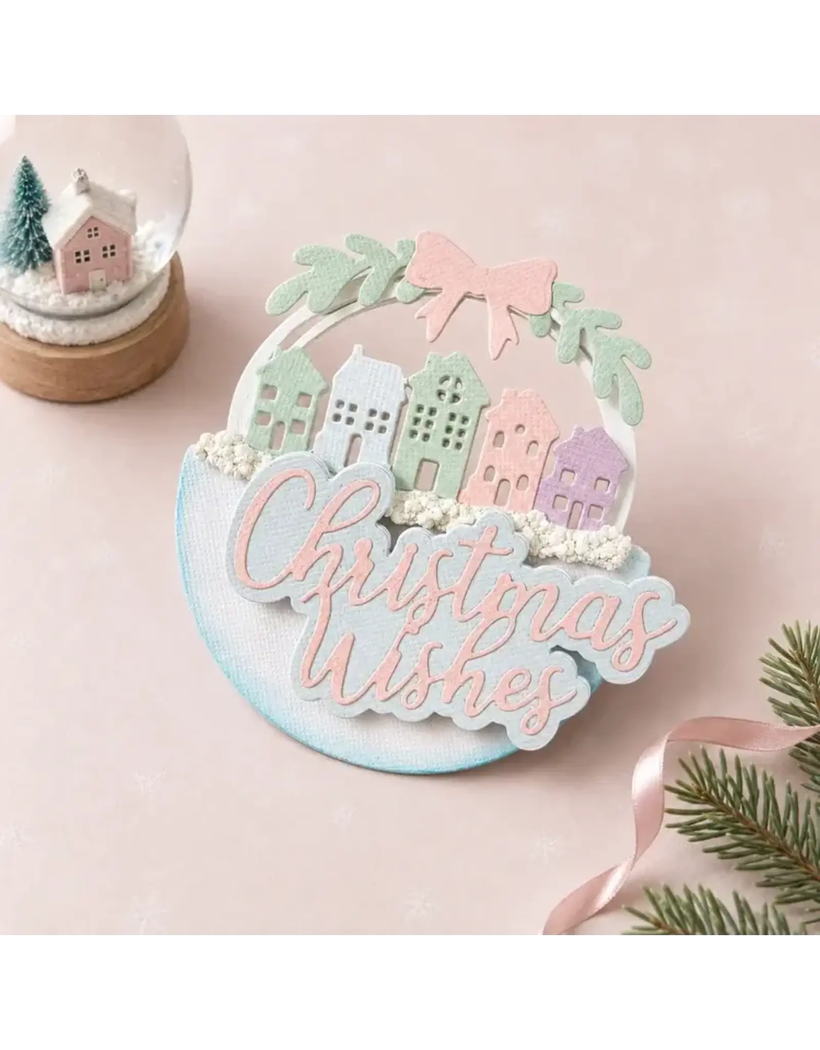 LISA HORTON CRAFTS LISA HORTON CRAFTS FESTIVE WREATH DIE SET