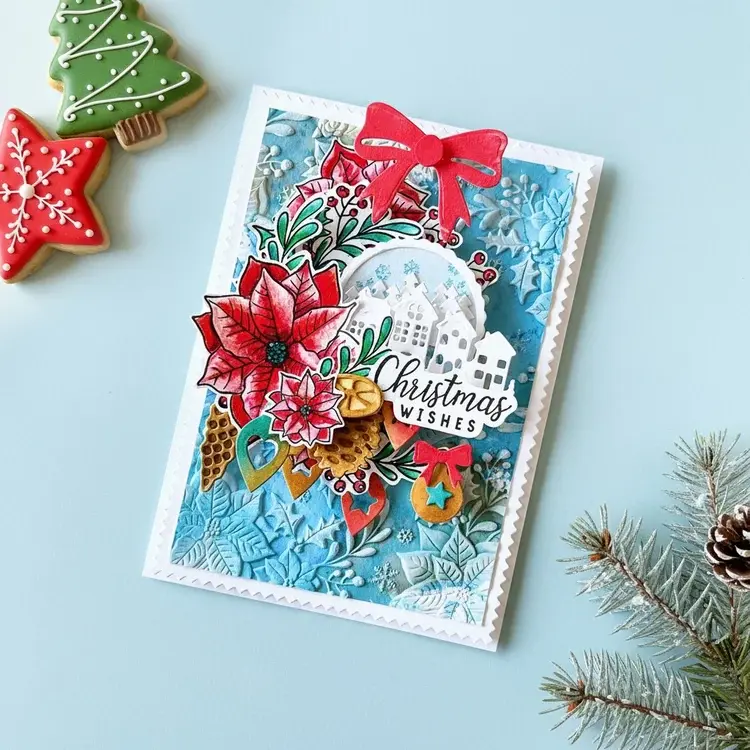 LISA HORTON CRAFTS LISA HORTON CRAFTS FESTIVE WREATH DIE SET
