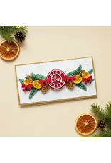 LISA HORTON CRAFTS LISA HORTON CRAFTS FESTIVE WREATH ELEMENTS DIE SET