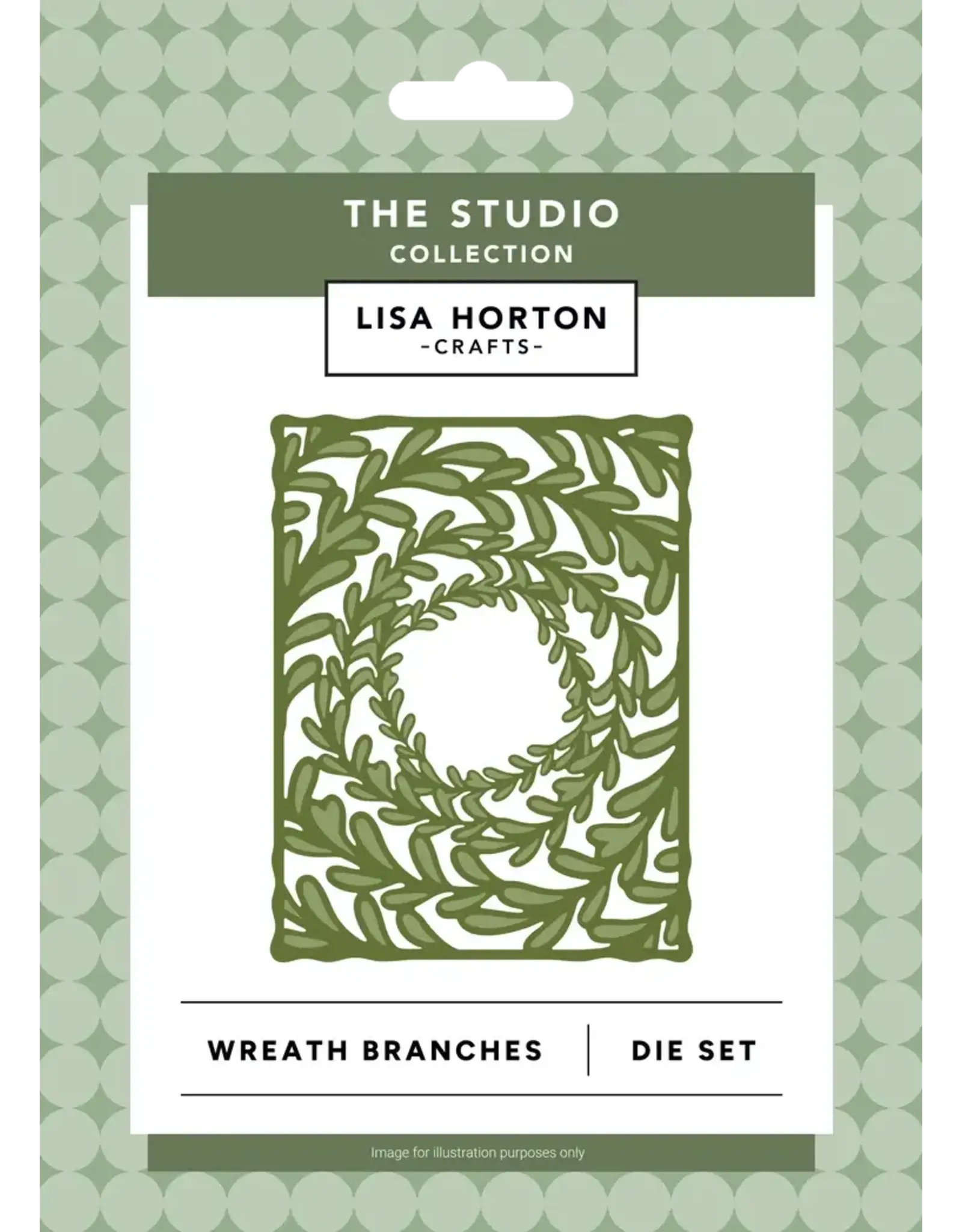 LISA HORTON CRAFTS LISA HORTON CRAFTS BRANCHES DE COURONNE ENSEMBLE DE MATRICES DE DÉCOUPE