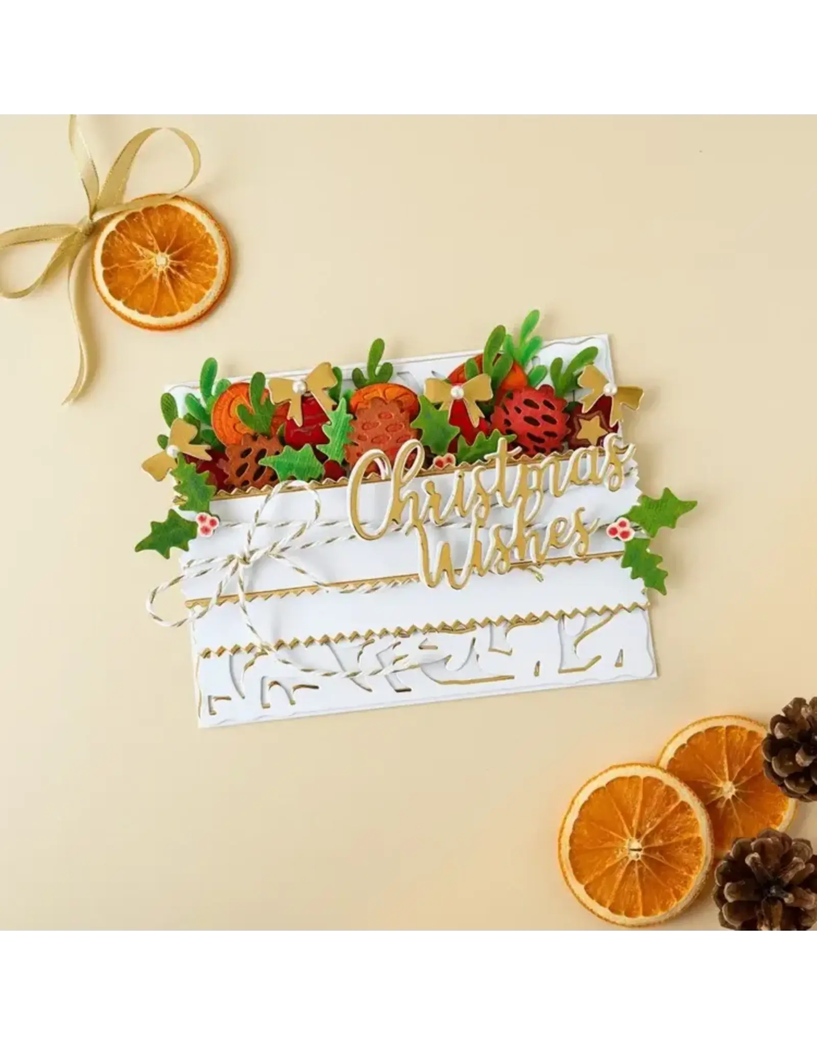 LISA HORTON CRAFTS LISA HORTON CRAFTS WREATH BRANCHES DIE SET