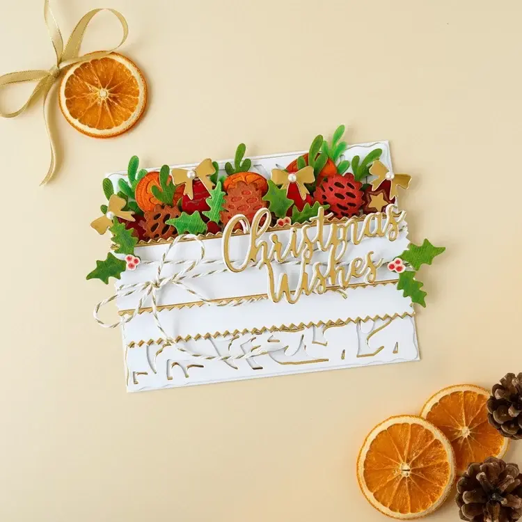 LISA HORTON CRAFTS LISA HORTON CRAFTS WREATH BRANCHES DIE SET