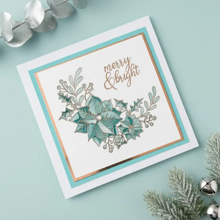 LISA HORTON CRAFTS LISA HORTON CRAFTS FESTIVE WREATH CLEAR STAMP SET